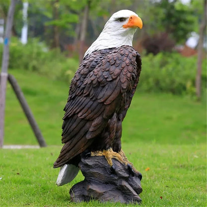 Garden and Yard Statue-Flight of Freedom American Bald Eagle