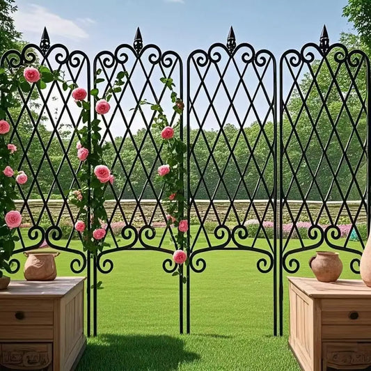 Garden Trellis for Climbing Plants Outdoor Metal