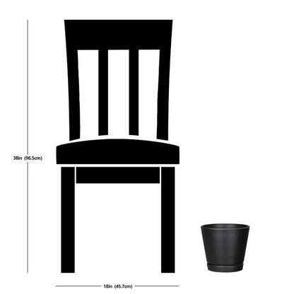 Planter with Attached Saucer Indoor Outdoor 8 Inch