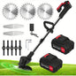 Electric Weed Wacker, 24V 1500MAh Battery Operated