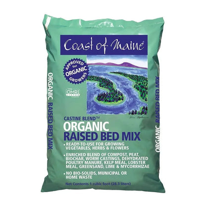 Organic Raised Bed Soil Gardening 1 Cu Ft