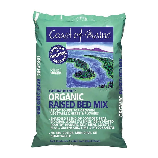 Organic Raised Bed Soil Gardening 1 Cu Ft