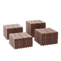 44 Pack Interlocking Patio Deck Tiles-12x12 Inch