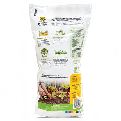 Organic Soil Conditioner Compost Biochar with Mycorrhizal Fungi