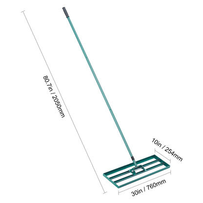 Lawn Leveling Rake 36inchx10inch Heavy-duty