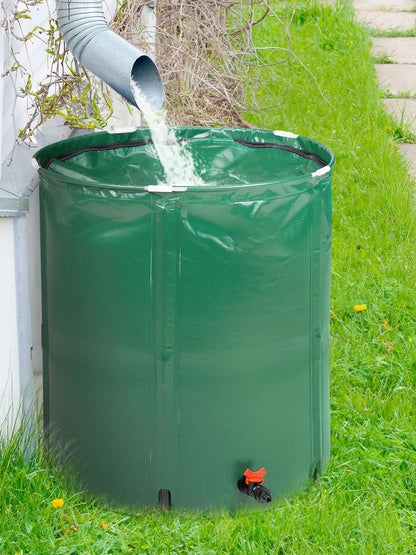 50 Gallon Folding Rain Barrel Water Collector