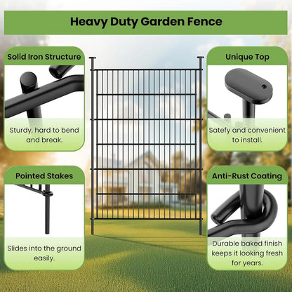 Garden Dog Fence Animal Barrier 24.2' (L) X 40" (H)