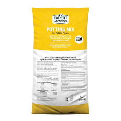 Potting Mix Indoor Outdoor Plants Fertilizer 2 cu ft