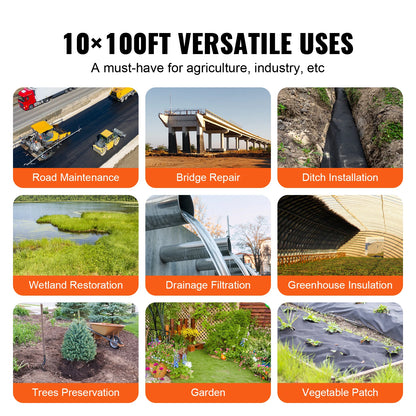 Non Woven Geotextile Landscape Fabric Heavy Duty Weed Barrier Fabric