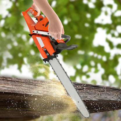 Gasoline Chainsaw 3.9KW Single Cylinder 71.8CC Air-cooled