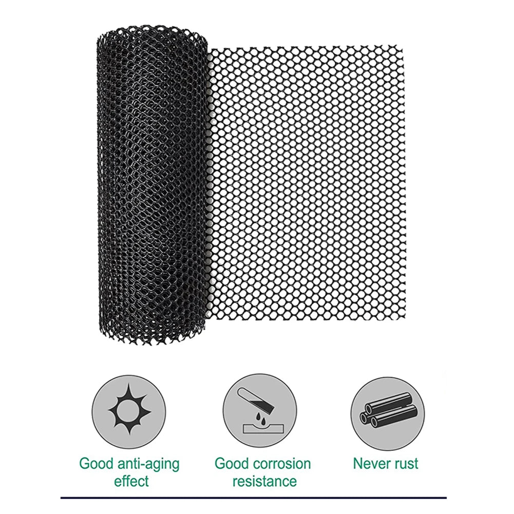 3-1 Rolls Plastic Wire Mesh Fence Chicken Wire