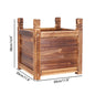 Wooden Raised Bed Indoor Outdoor Display