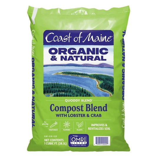 Organic Natural Compost Fertilizer Blend  1 cu ft