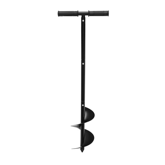 Hand Auger Drill Post Hole Digger 6''x33.5'', Large Garden