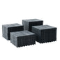 44 Pack Interlocking Patio Deck Tiles-12x12 Inch