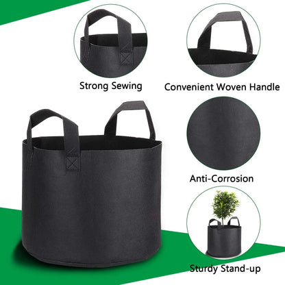 5 Gallon Grow Bags With Handles