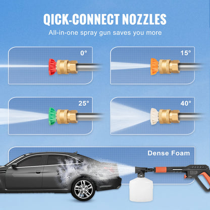 Electric Pressure Washer Power Washer Quick Connect Nozzles